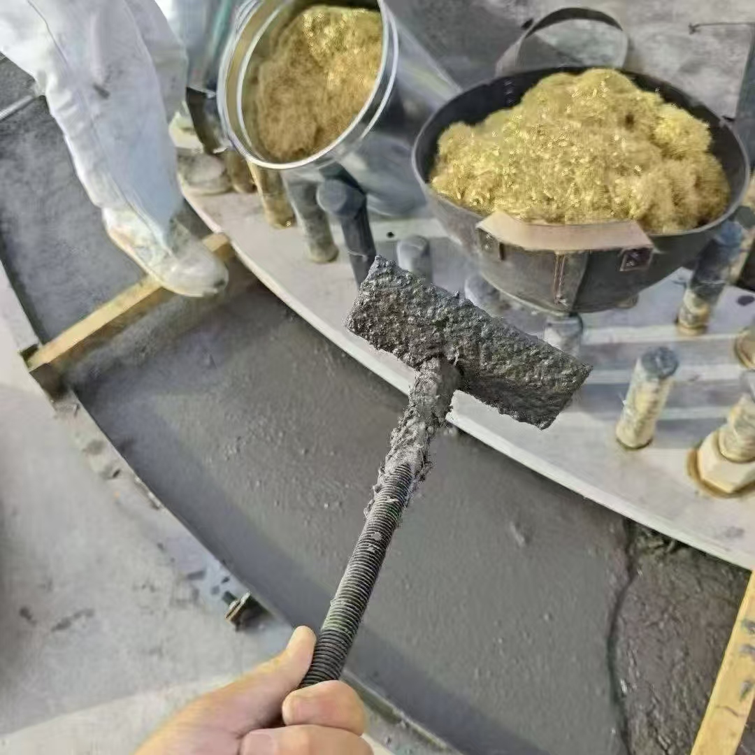 江苏C120钢纤维高强无收灌浆料 轧机压缩机汽轮机发电机锻压设备底座灌浆材料